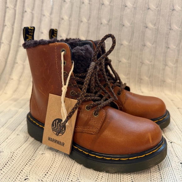 Dr. Martens Other - Dr. Martens 1460 Serena Winter Boot Boots Girls Sz 13 NEW NWT Shoes Faux Fur